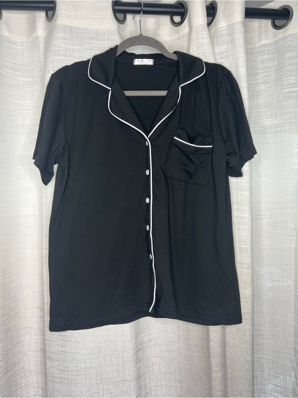 Avid love Black Pajama Set